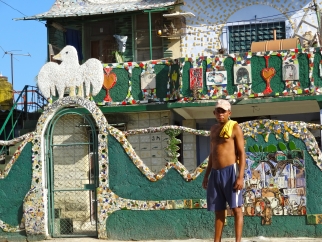 art work in Fusterlandia, Cuba, visited on a luxury travel trip through Cuba