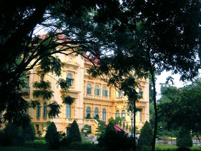 Vietnam-Presidential Palace-Hanoi