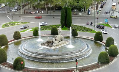 Madrid-Neptune-Fountain